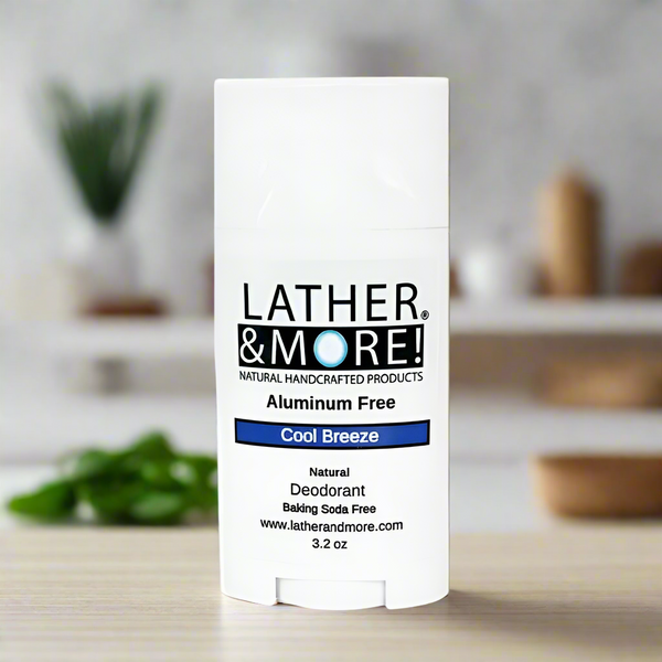 Cool Breeze Men Natural Deodorant - Lather and More!