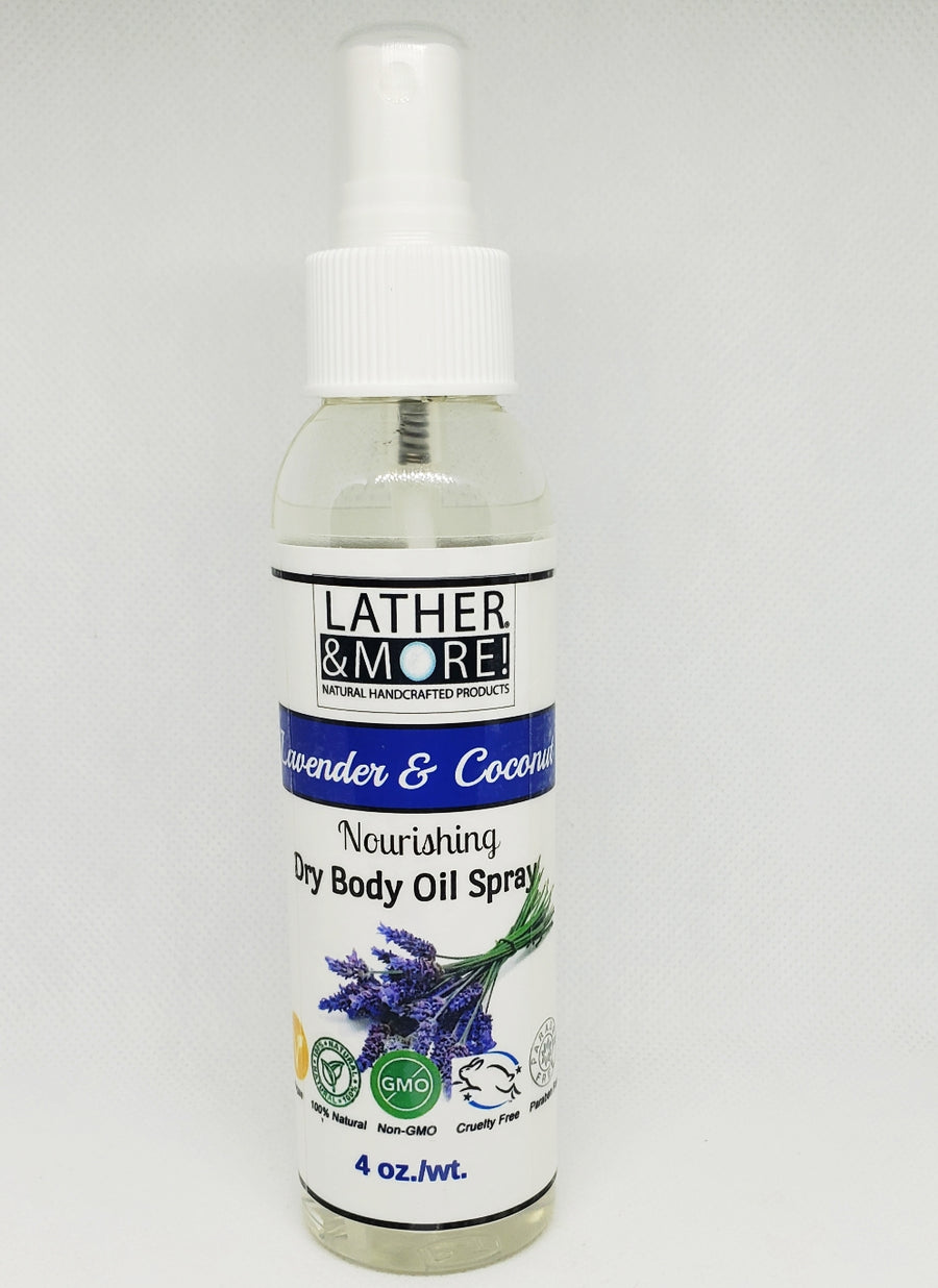 Lavender and Coconut Dry Body Butter 4 oz.