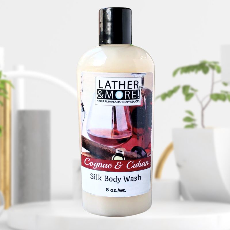 Cognac and Cuban Silk Body Wash 8 oz