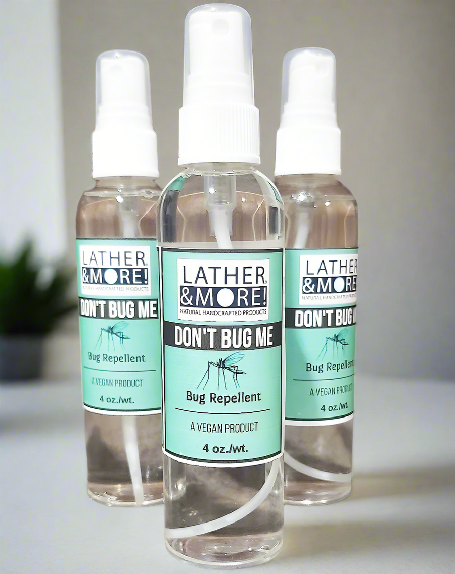 Don’t Bug Me insect repellent 4 oz clear bottle 