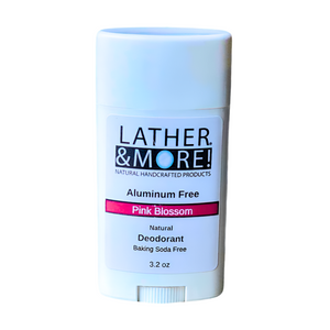 Pink Blossom aluminum Free and baking soda free natural deodorant 