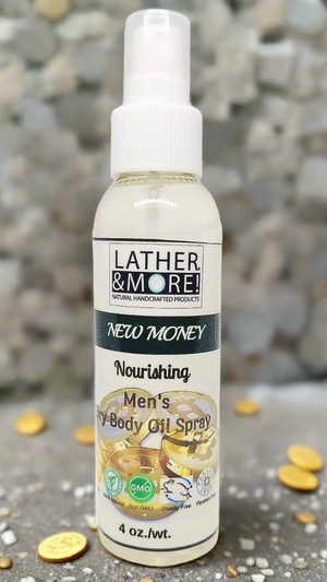 New money dry body oil 