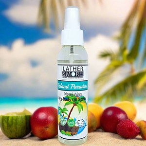 Island Paradise Dry Body Oil Spray 4 ounce