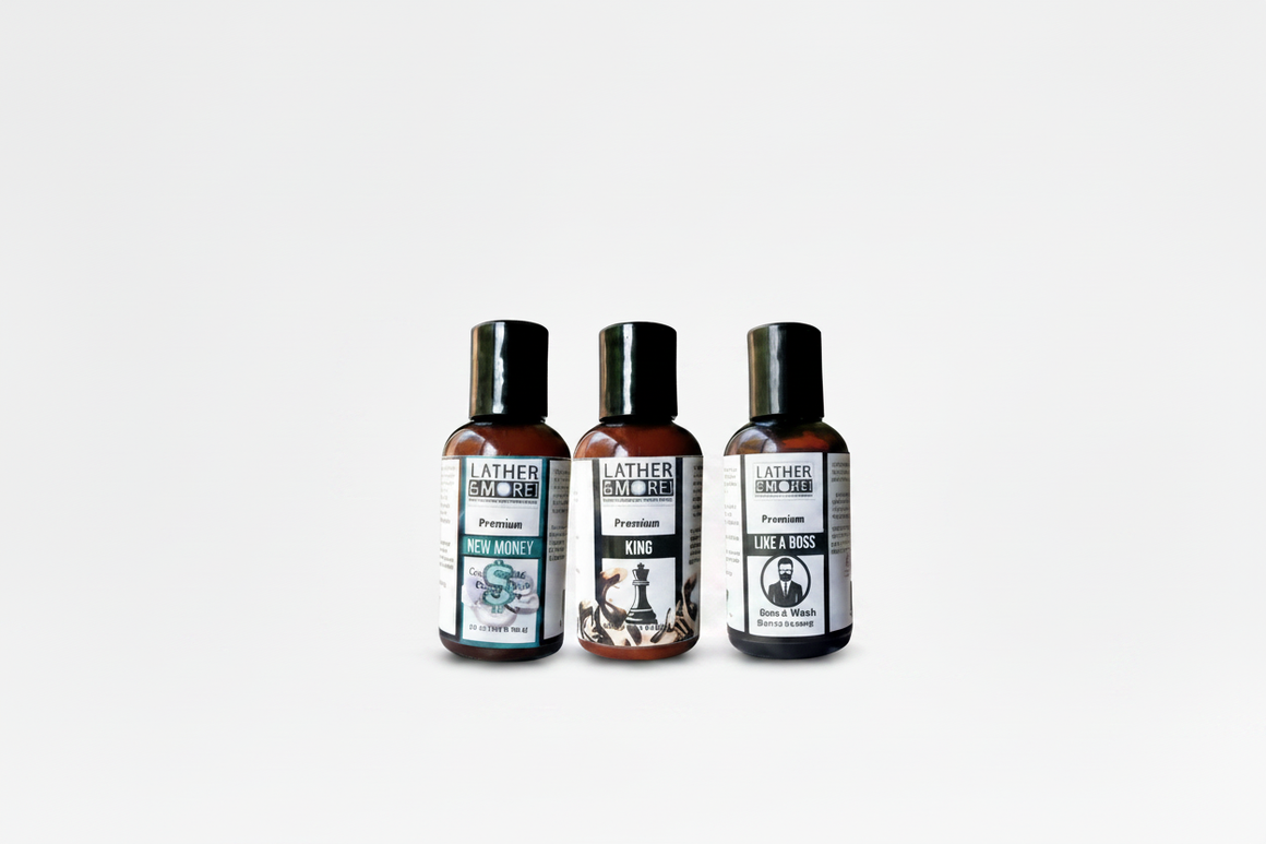 Beard Wash - High End White Background