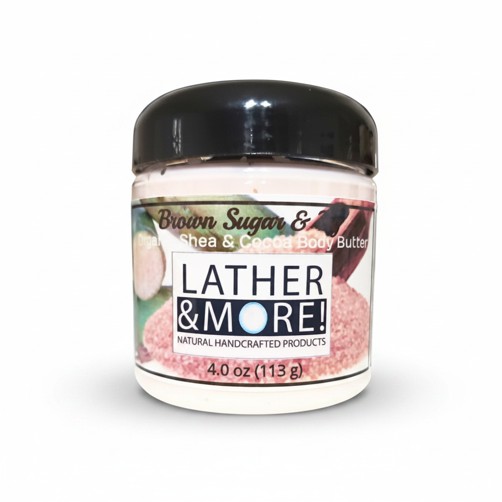 Brown Sugar & Fig Body Butter - White Background