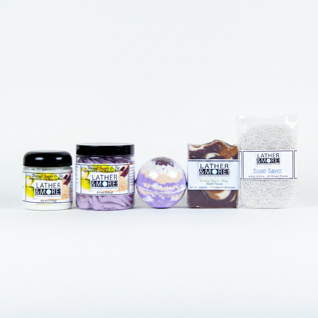 Brown Sugar & Fig Gift Set - Items Upright