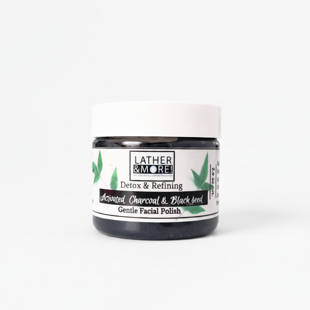 Charcoal & Black Seed - White BG