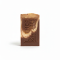 Cocoa Butter and Cashmere Soap with white and gold swirls