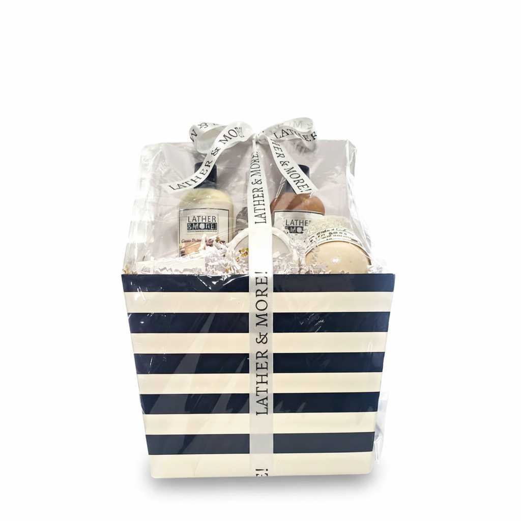 Cocoa Butter Cashmere Gift Basket - Enhanced