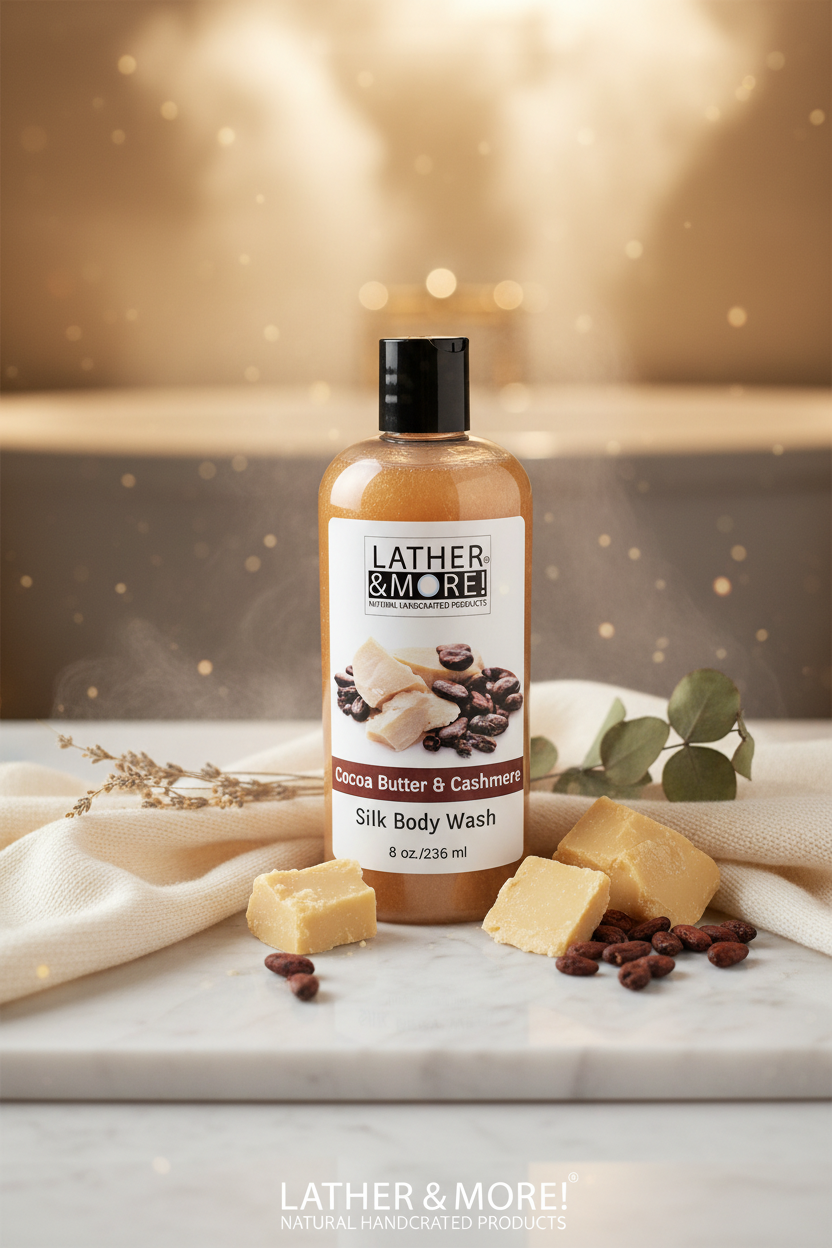 Cocoa Butter and Cashmere Silk Body Wash