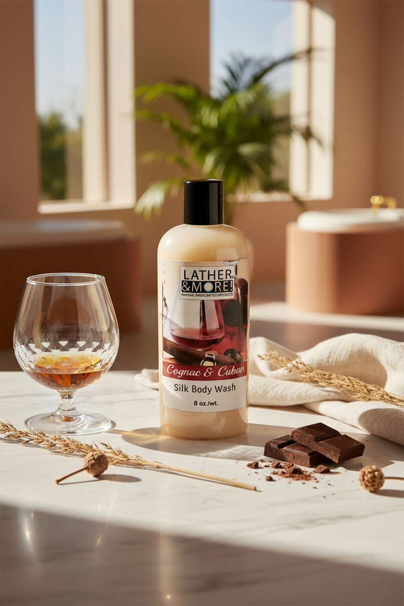 Cognac and Cuban Body Wash