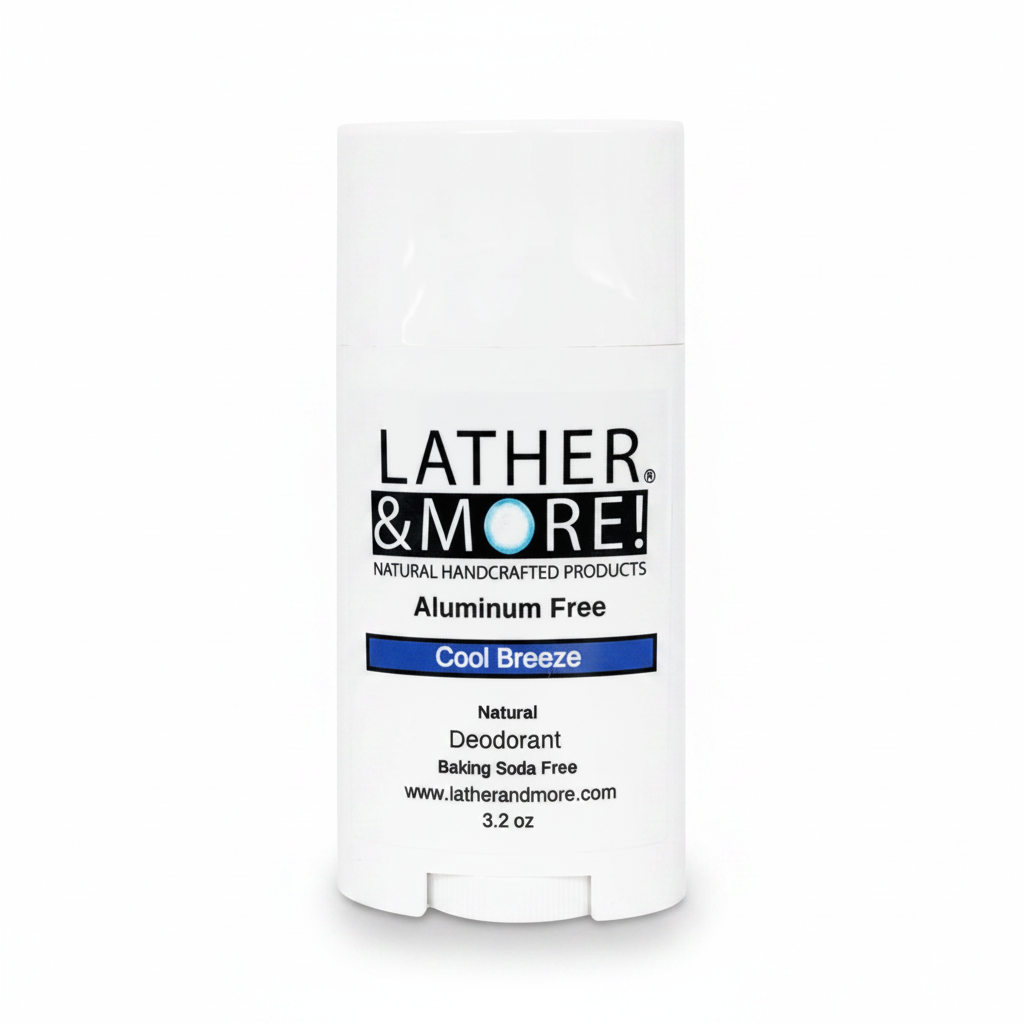 Cool Breeze Natural Deodorant - White Background