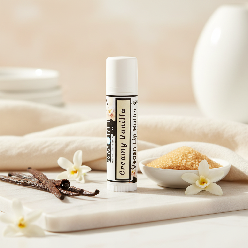 Creamy Vanilla Lip Butter - Lifestyle