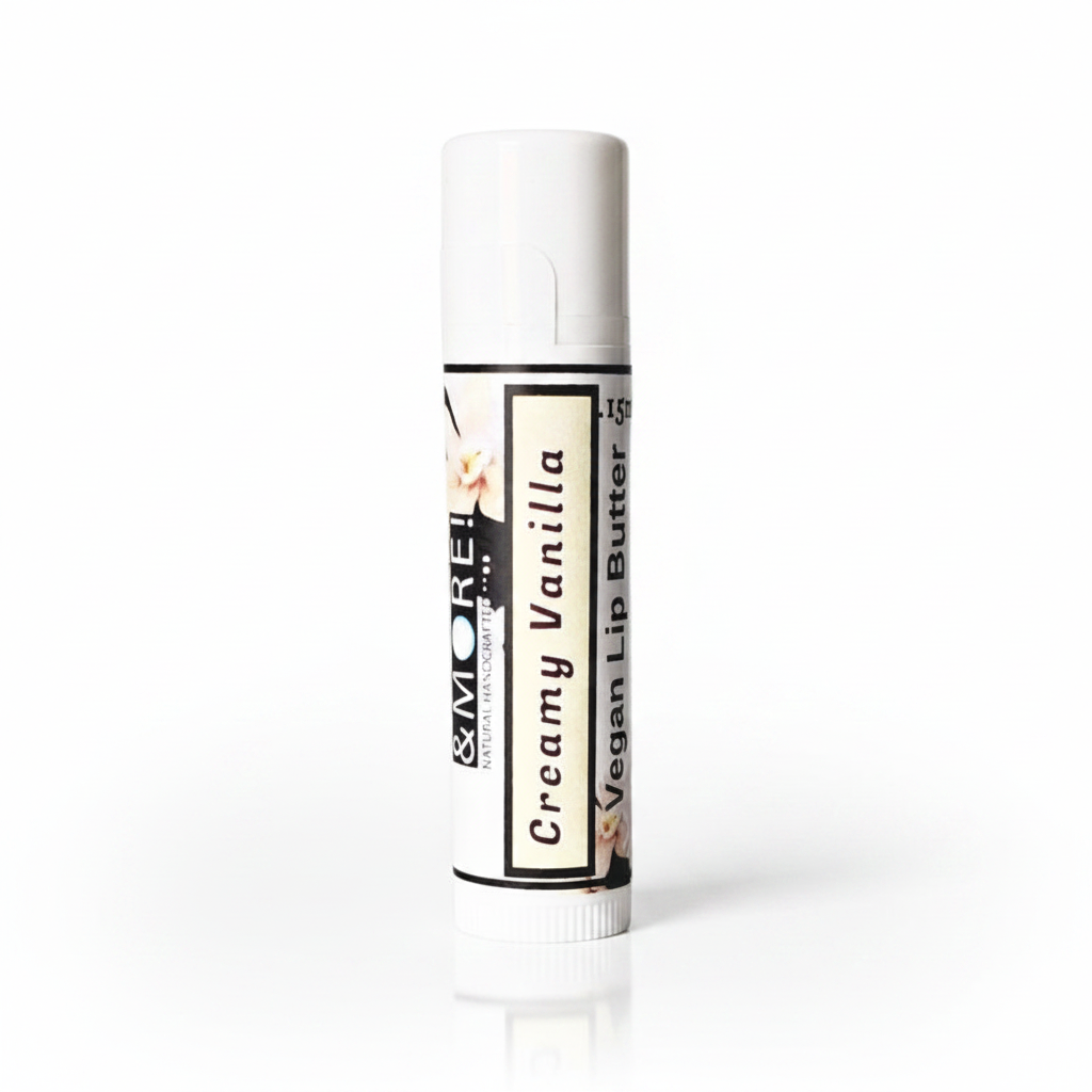 Creamy Vanilla Lip Butter - White Background