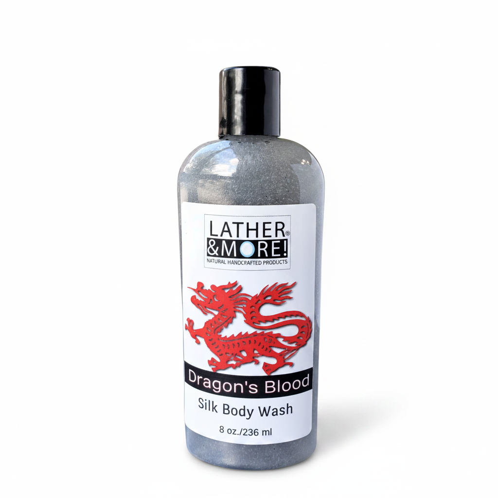 Dragon's Blood Silk Body Wash - On a white background