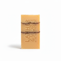 Frankincense and Myrrh Soap with mica pencil lines soap- white background
