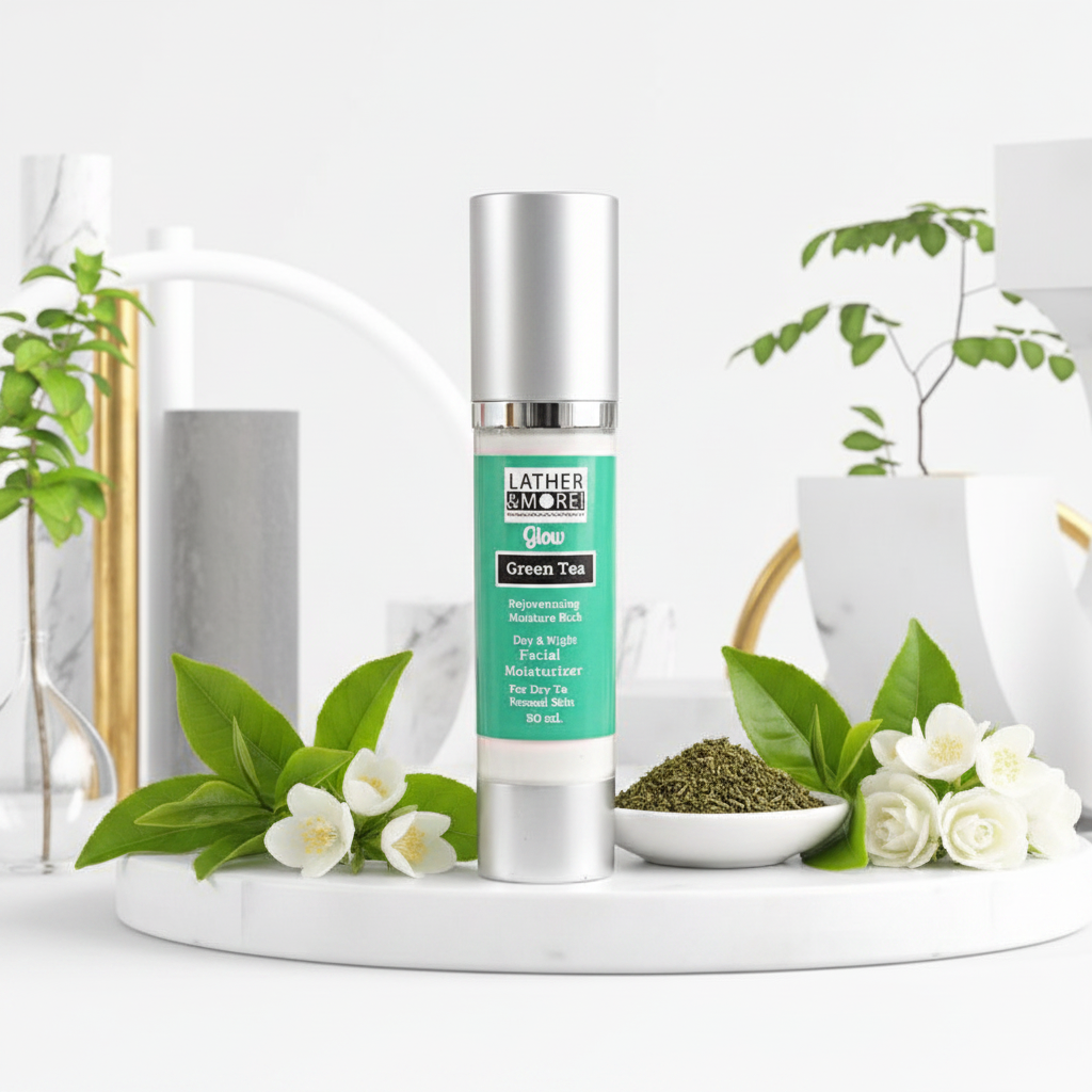 Glow Green Tea 50mL - Lifestyle