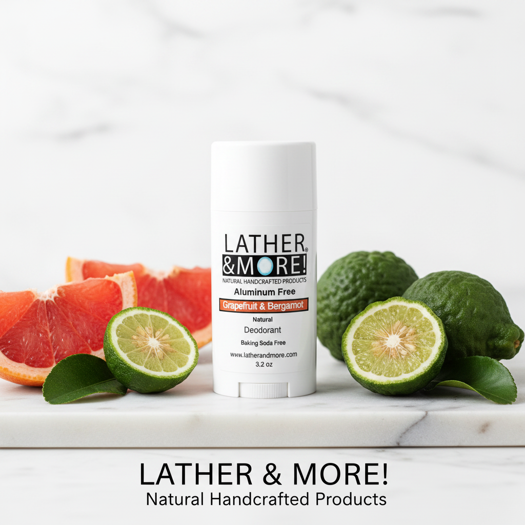 Grapefruit and Bergamot Natural Deodorant