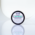 Lather and More New Money Premium Conditioning Beard Balm dark amber tin on pure white background