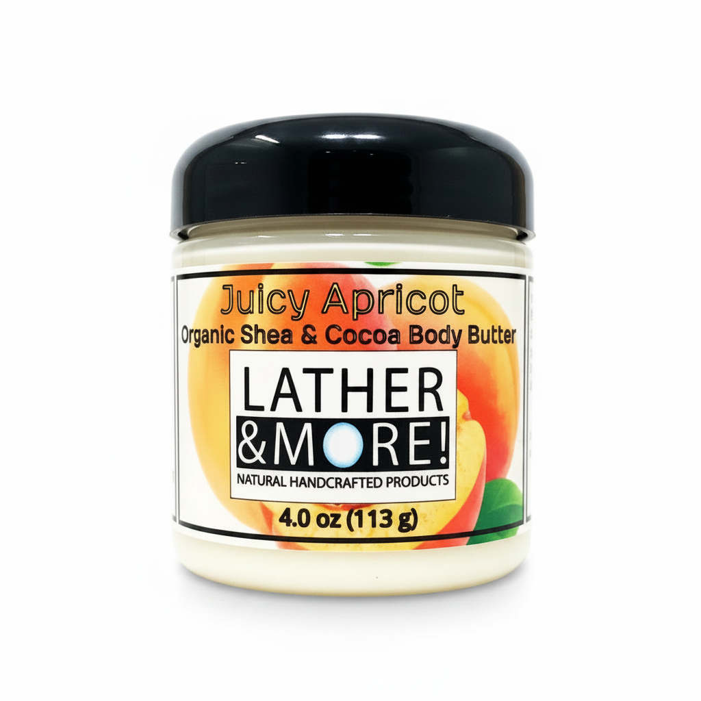 Juicy Apricot Body Butter - White Background v2