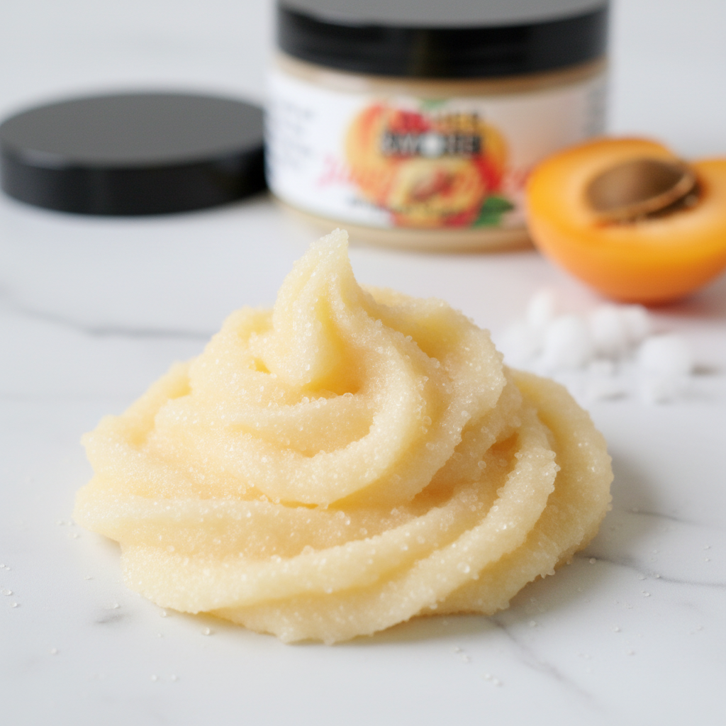 Juicy Apricot Scrub - Texture