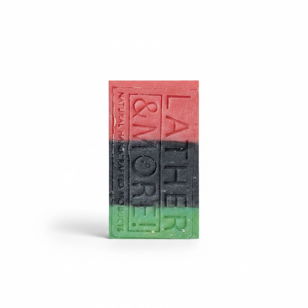 KING Men's Soap - red black green