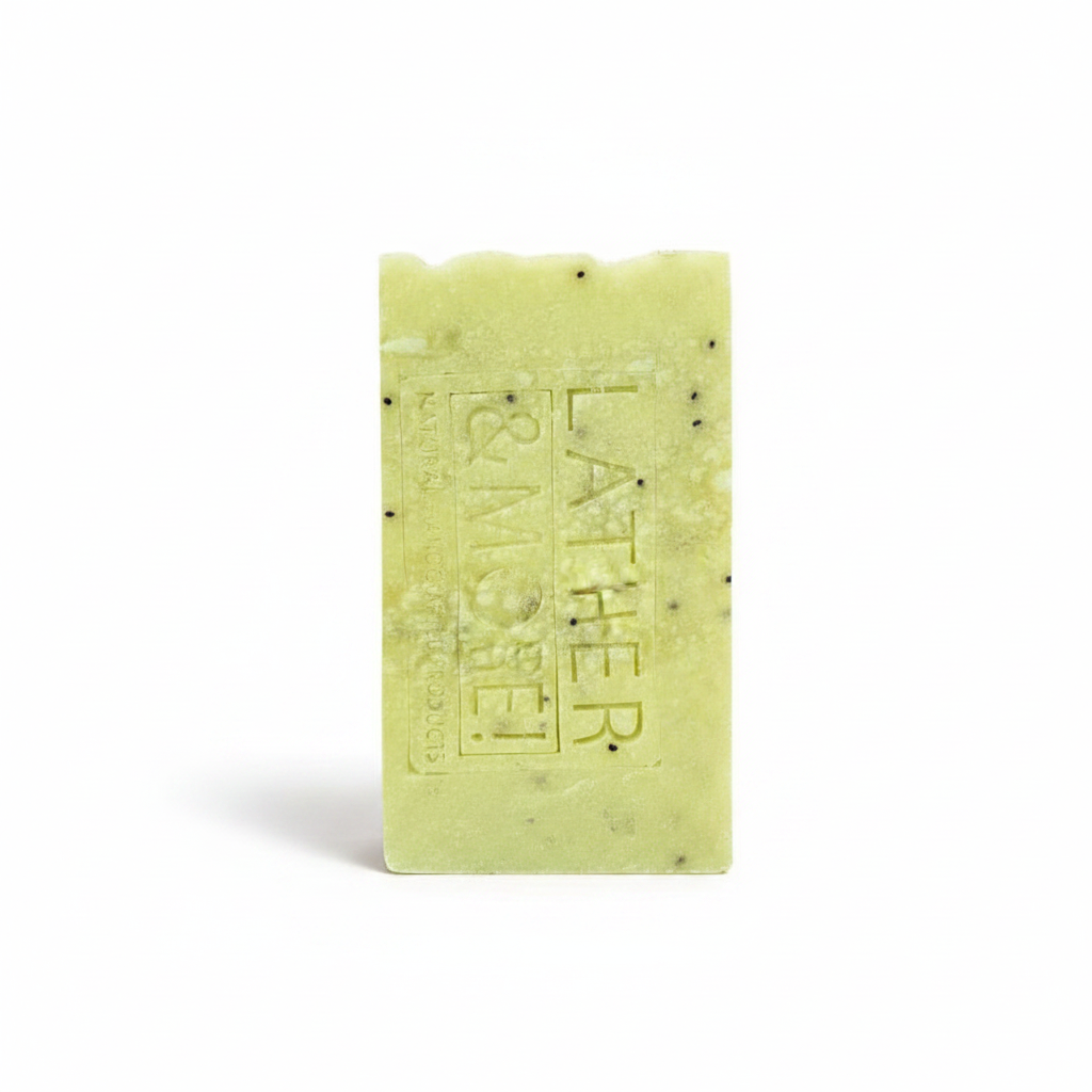 Lather & More Green Soap Bar Product Photo