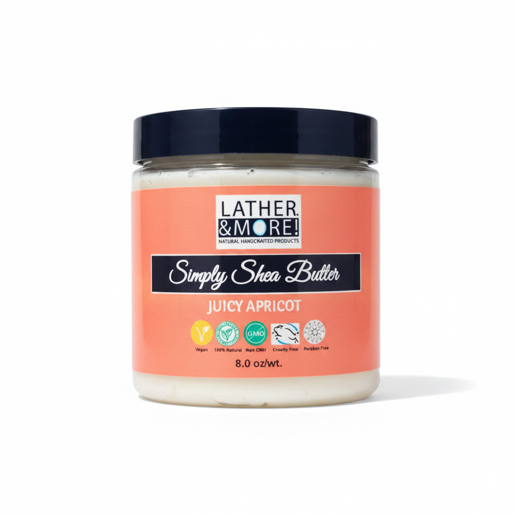 Lather & More Simply Shea Butter Juicy Apricot Product Photo