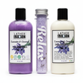 Lavender & Coconut small gift set- white background