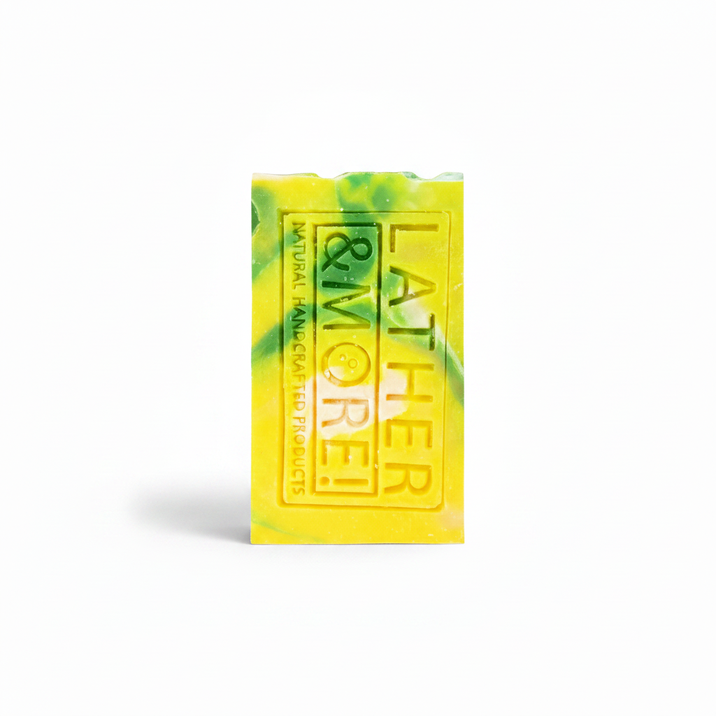 Lemongrass Soap flipped