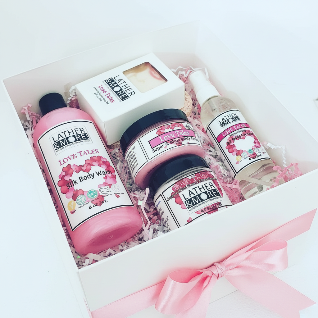 Love Tales - Gift Box Mockup