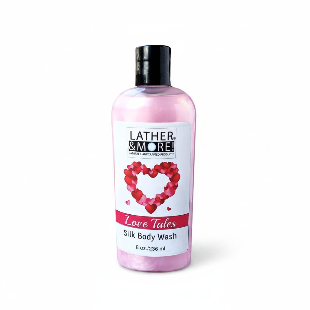 Love Tales Silk Body Wash - White Background