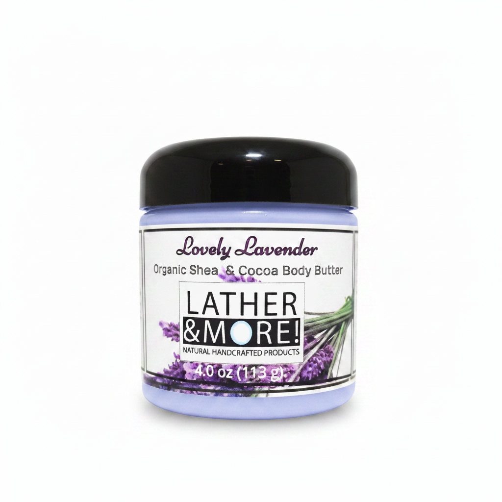 Lovely Lavender Body Butter - Light Blue
