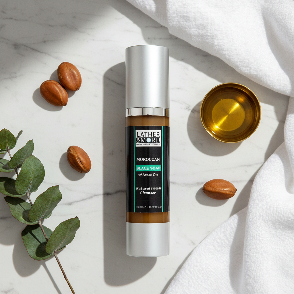 Moroccan Black Soap - Lifestyle