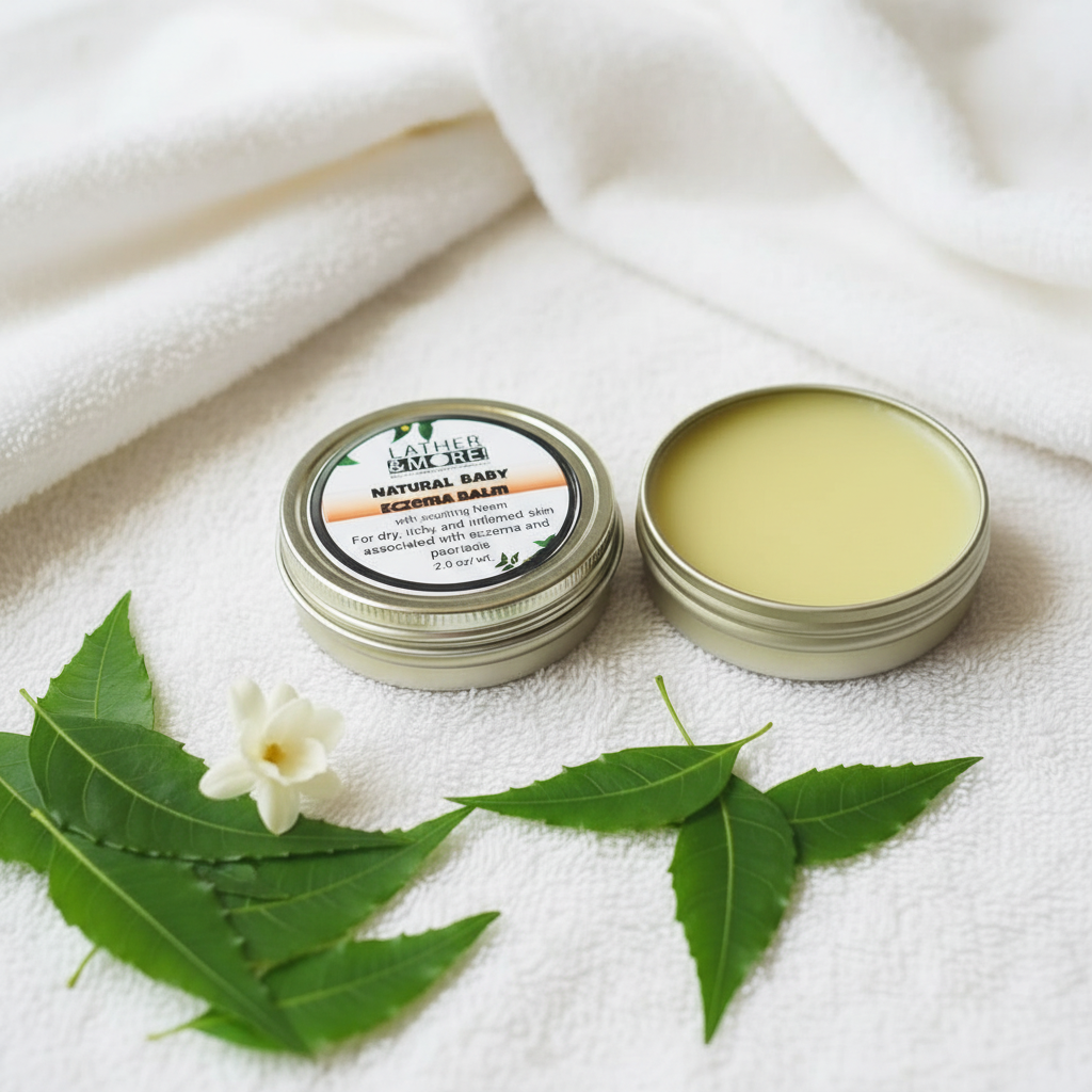 Natural Baby Eczema Balm - Lifestyle