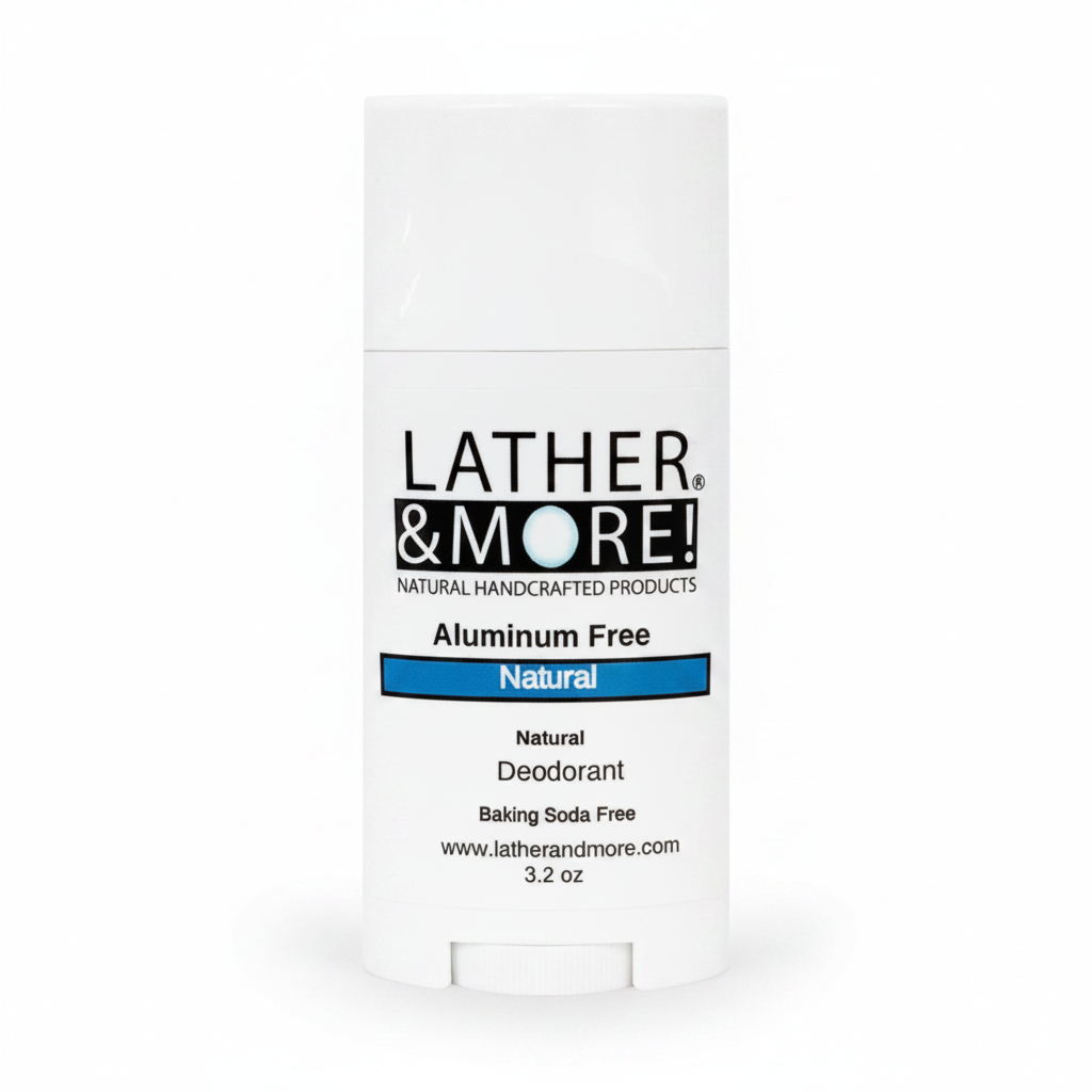 Natural Deodorant - White Background