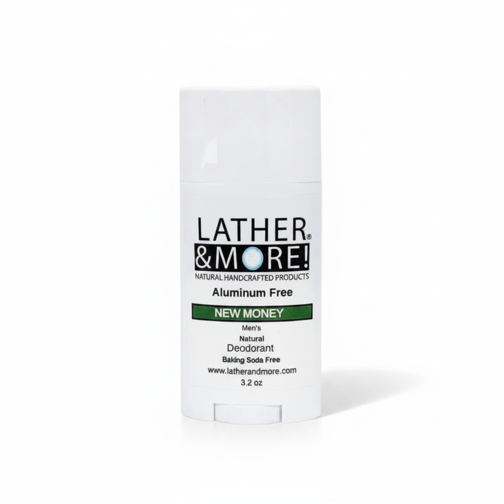 New Money Men's Natural Deodorant - White Background
