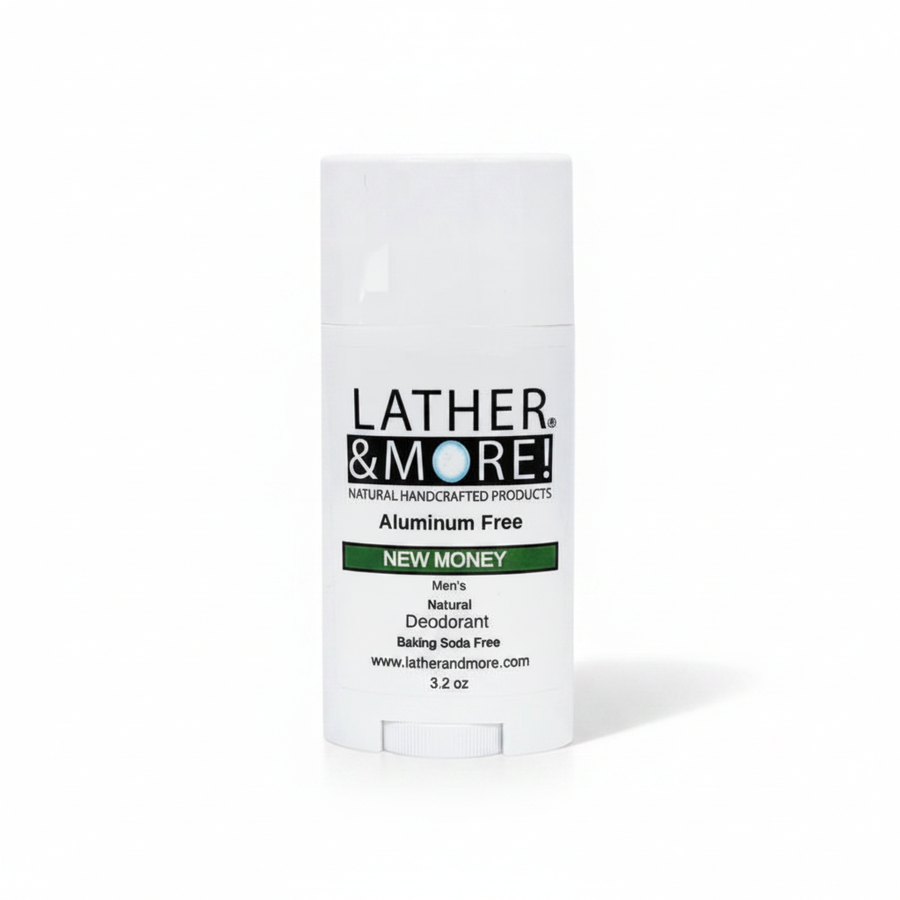 New Money Men's Natural Deodorant - White Background