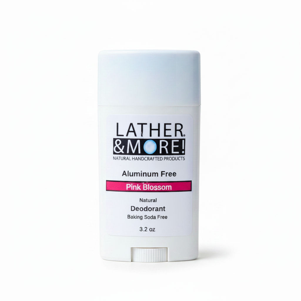 Pink Blossom Natural Deodorant - White Tube