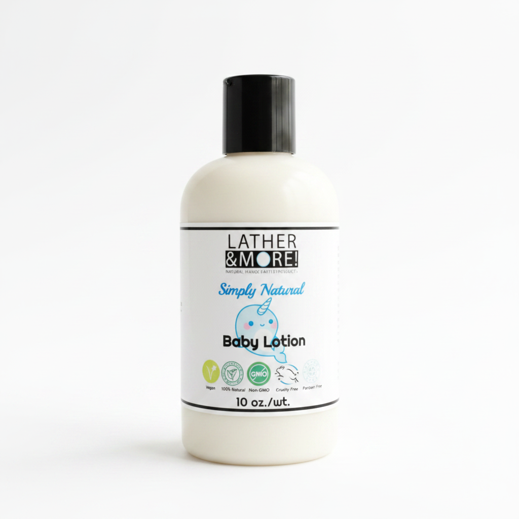 Simply Natural Baby Lotion - White BG