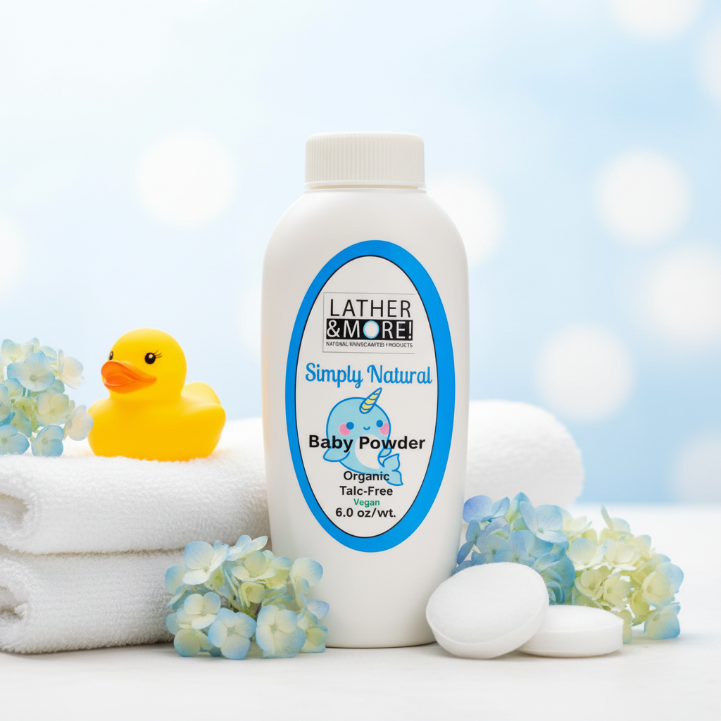 Simply Natural Baby Powder - Lifestyle