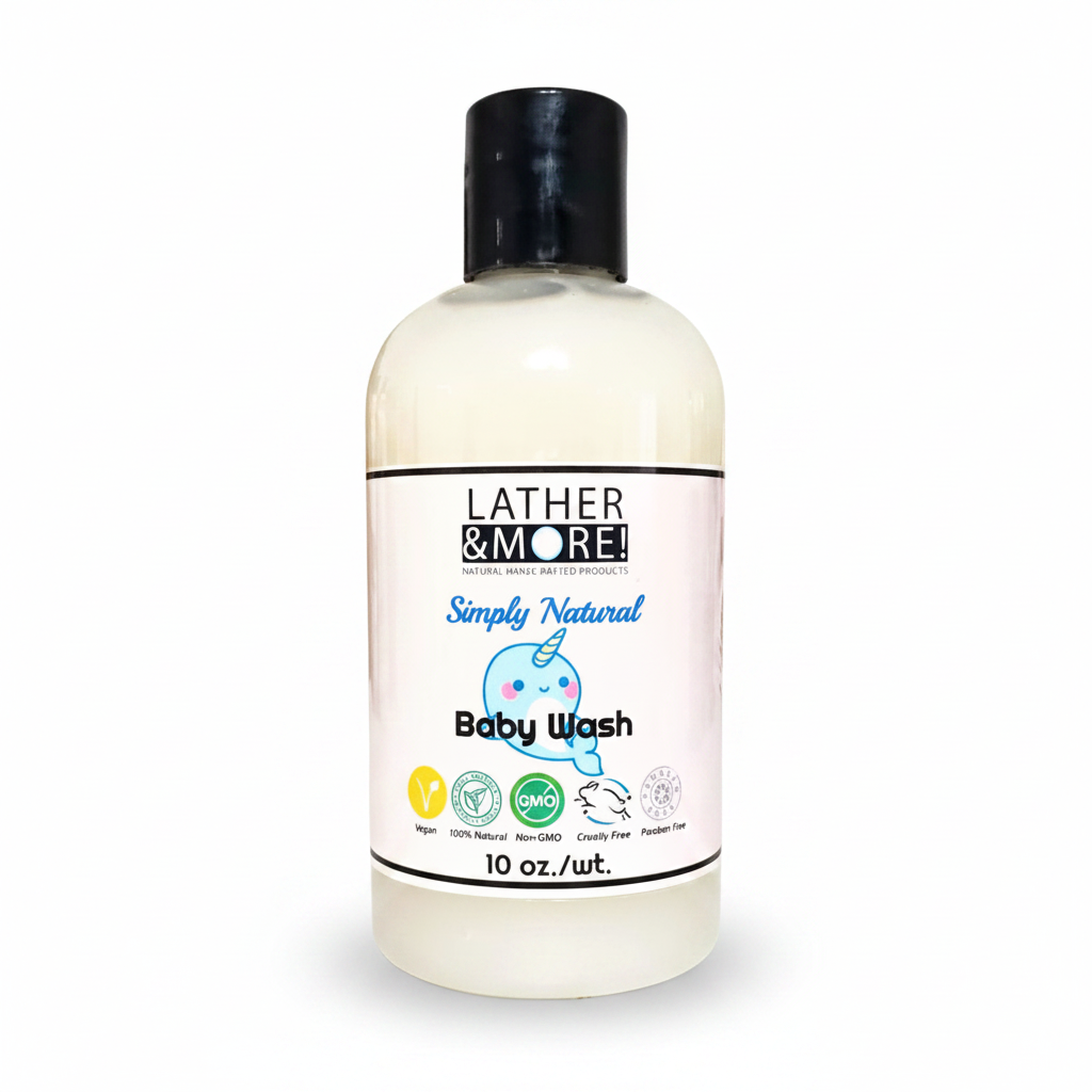 Simply Natural Baby Wash - White Background