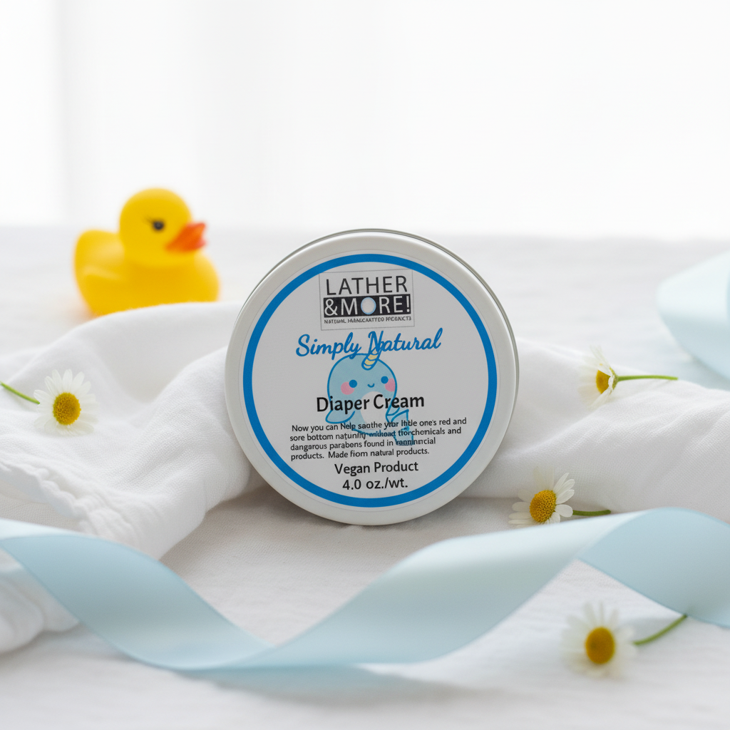 Simply Natural Diaper Cream - Lifestyle