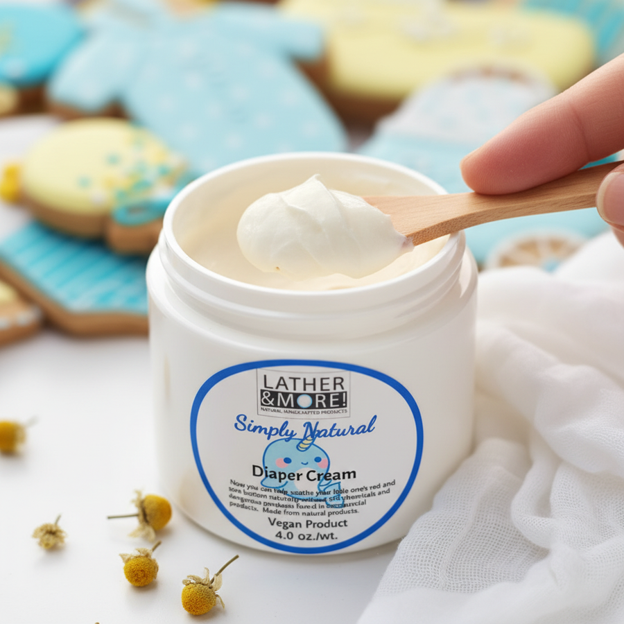 Simply Natural Diaper Cream - White BG