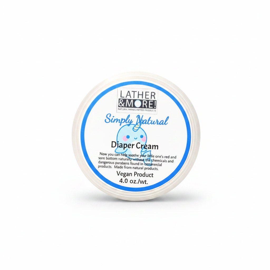 Simply Natural Diaper Cream - White BG