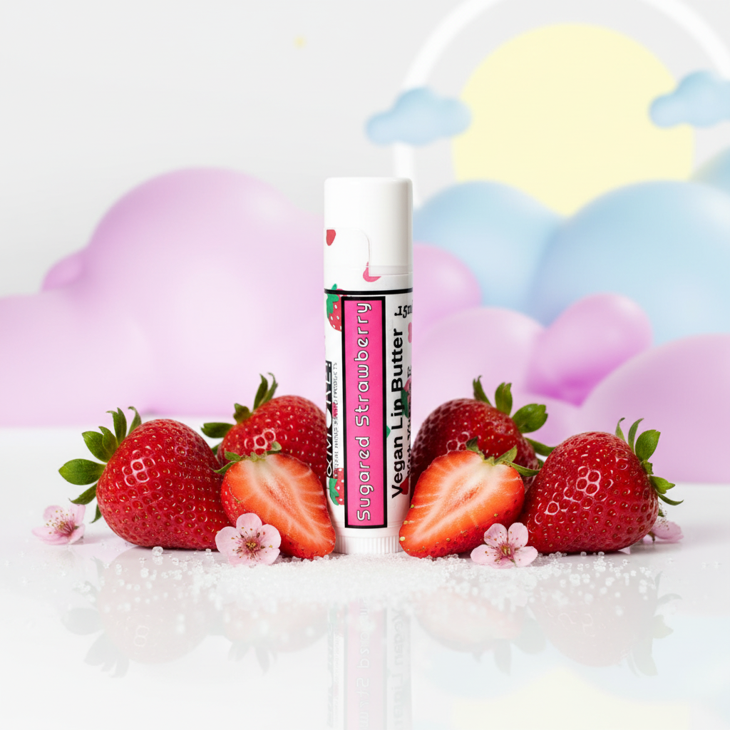 Sugared Strawberry Lip Butter - Lifestyle