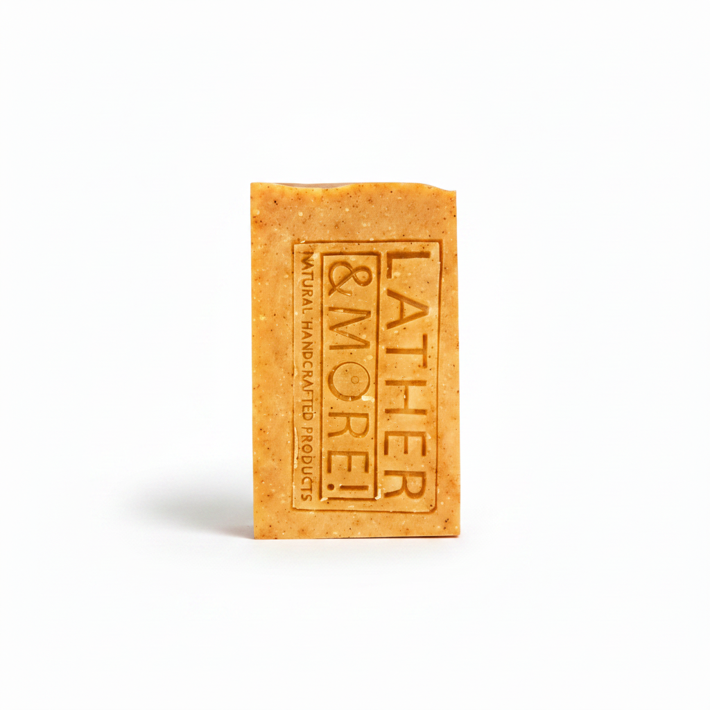 Tea Tree and Turmeric Soap - rotated 180°