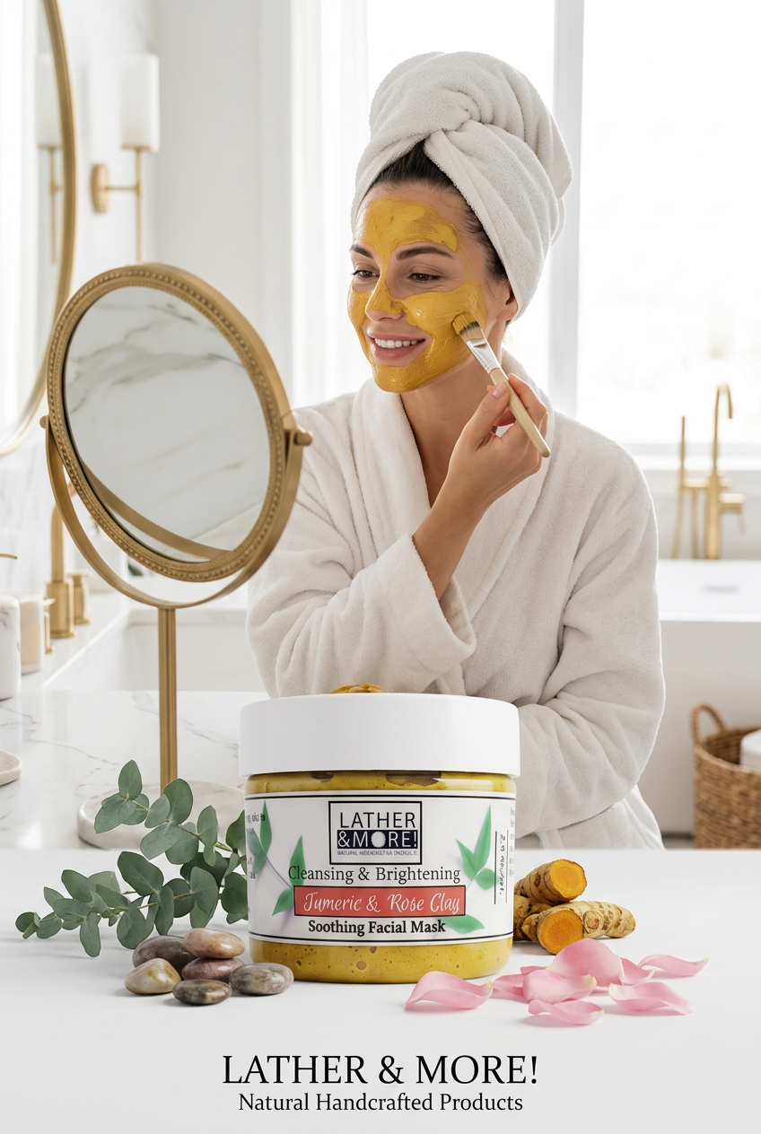 Turmeric and Rose Clay Mask