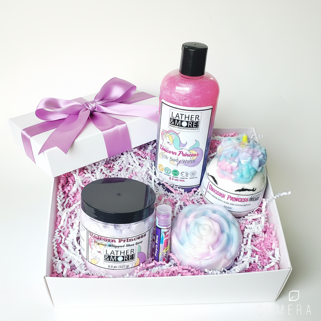 Unicorn Princess - Gift Box Mockup