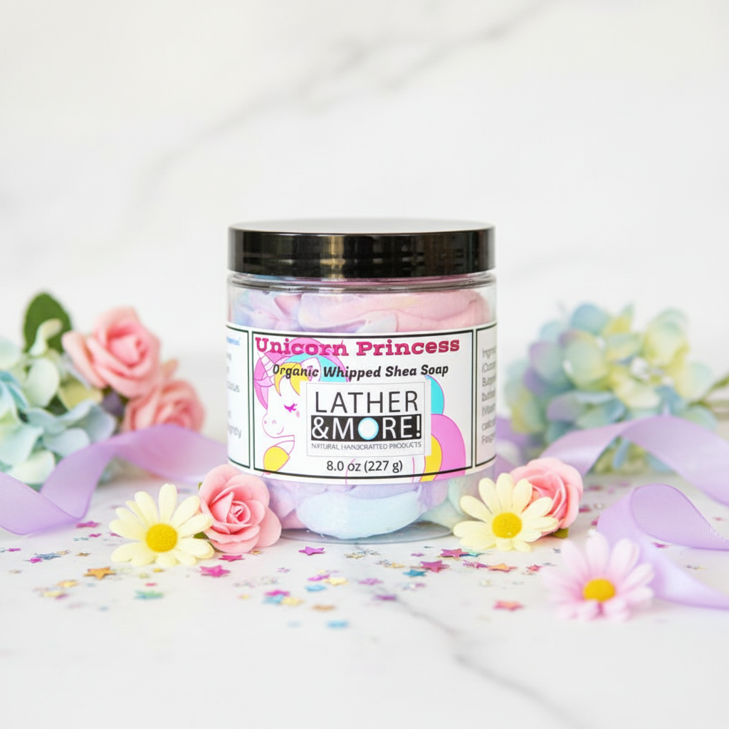 Unicorn Princess Whipped Soap - Lifestyle